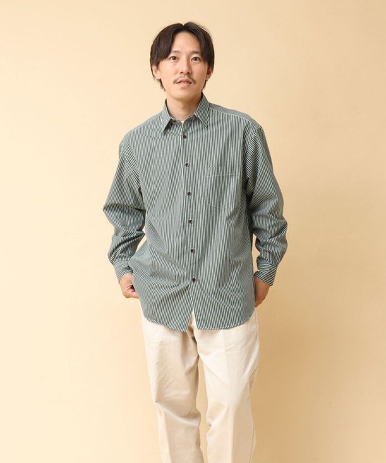 NOLLEY'S goodman「NEW REGULAR ピーチブロード オーバーサイズシャツ 24AW」|シャツ・ブラウス|