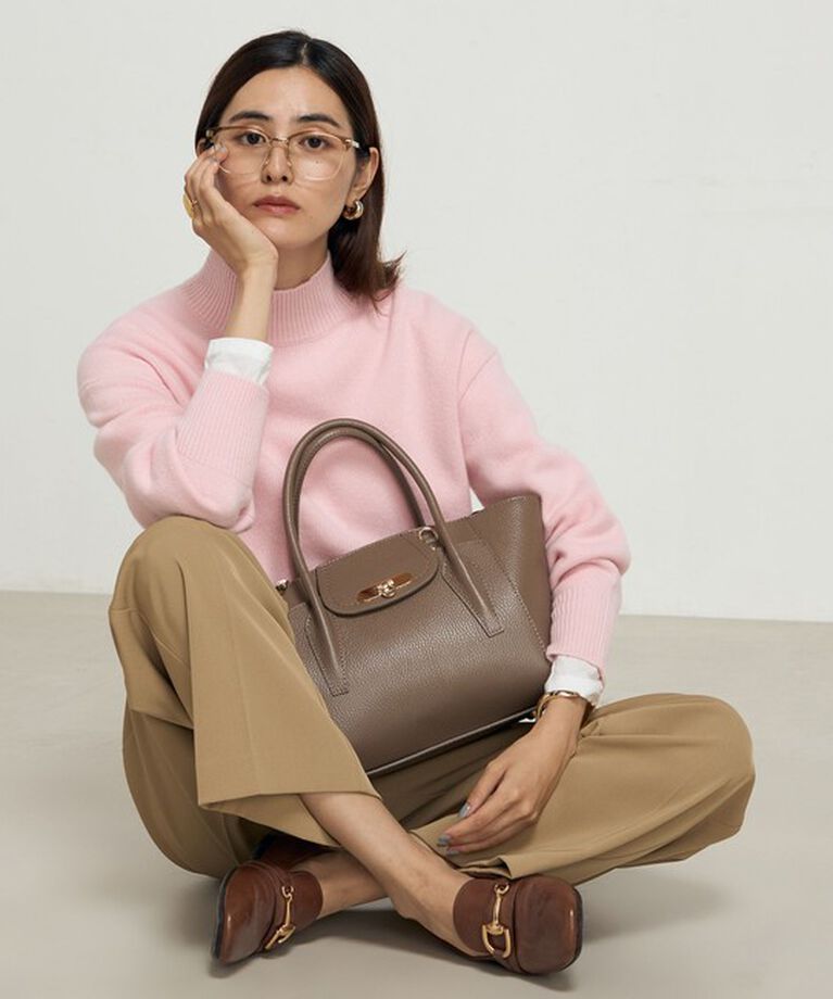NOLLEY'S sophi「紡毛ハイネックプルオーバーニット」|ニット・セーター|