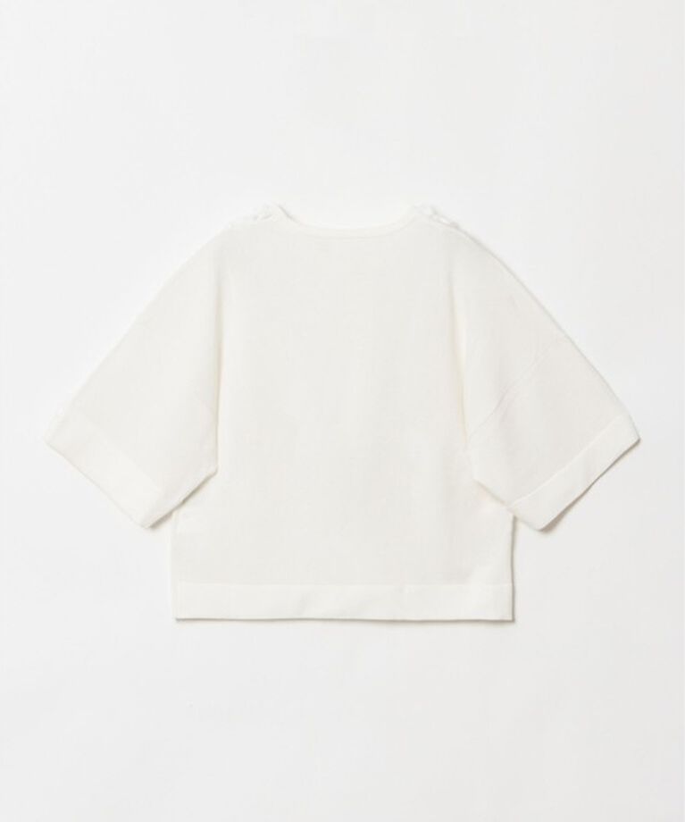 LOULOU WILLOUGHBY「【LOULOU WILLOUGHBY】フローラルフロントプルオーバー」|ニット・セーター|