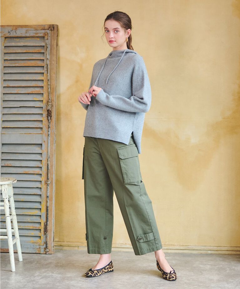 DRESSTERIOR「【限定カラーあり】カシミヤブレンドフードニット」|ニット・セーター|