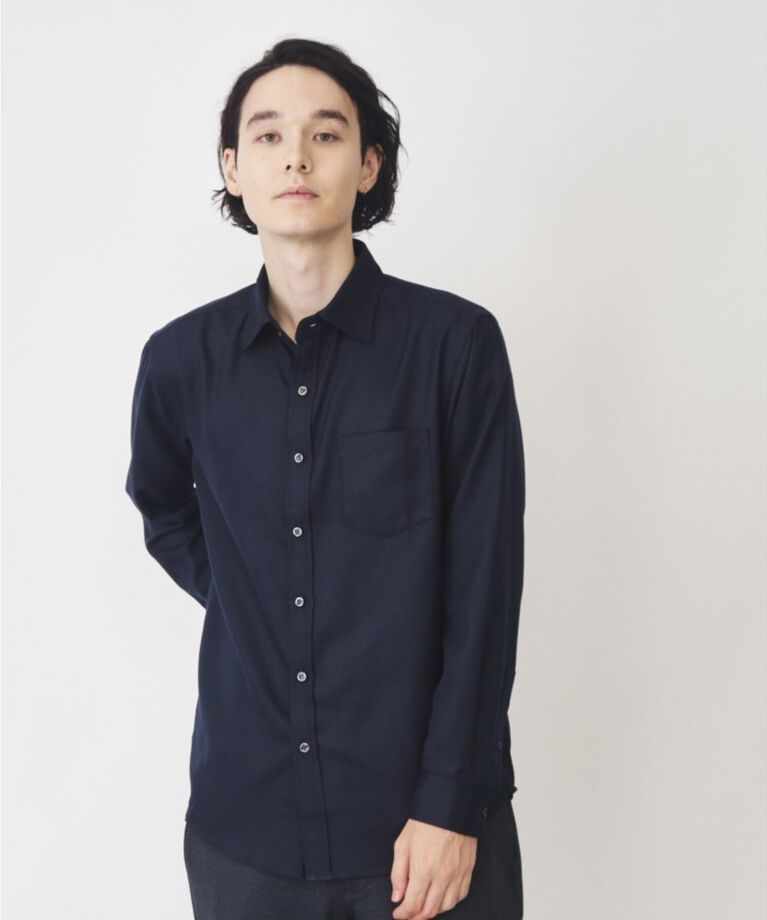 THE SHOP TK「【シワになりにくい】マウントネルシャツ」|シャツ・ブラウス|
