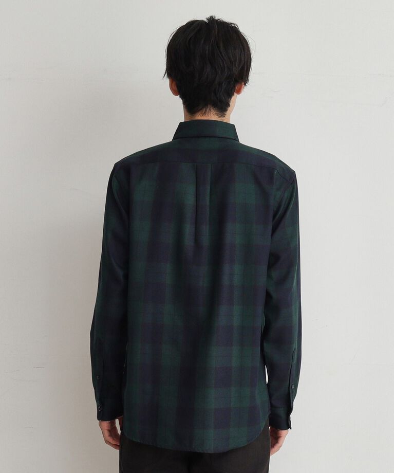 THE SHOP TK「【シワになりにくい】マウントネルシャツ」|シャツ・ブラウス|