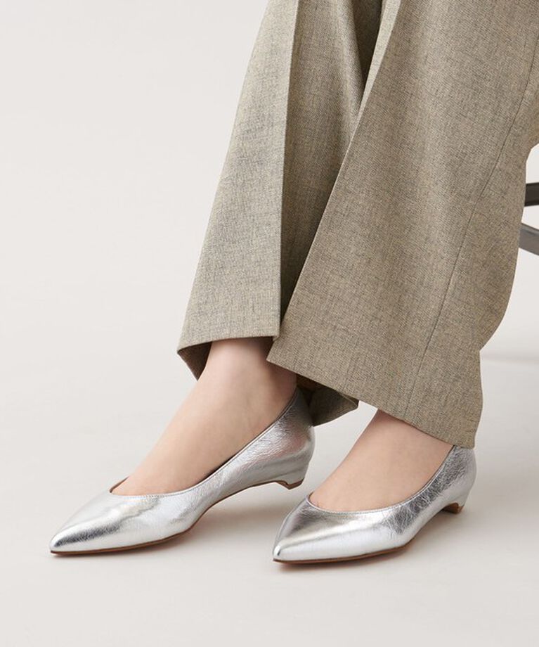 ODETTE E ODILE「ベーシックポインテッド フラット20↓↑」|パンプス|