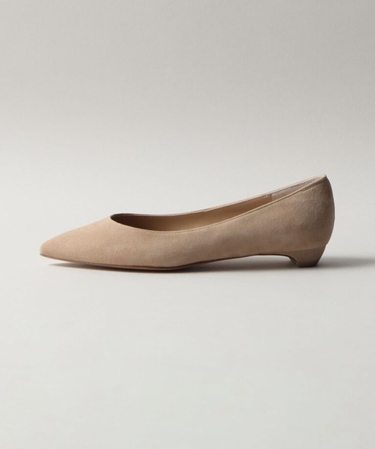 ODETTE E ODILE「ベーシックポインテッド フラット20↓↑」|パンプス|BEIGE