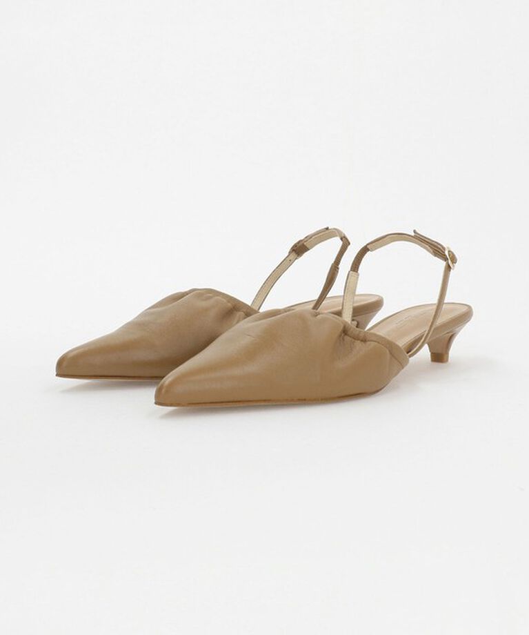ODETTE E ODILE「シャーリングトップバックベルト パンプス30↑」|パンプス|