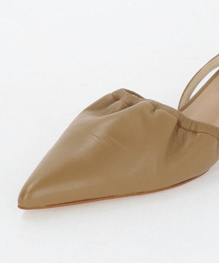 ODETTE E ODILE「シャーリングトップバックベルト パンプス30↑」|パンプス|