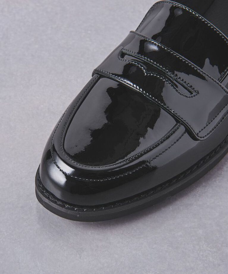 UNITED ARROWS「レイン レザー ローファー」|レインシューズ|