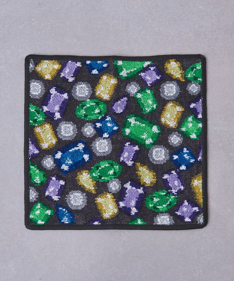 UNITED ARROWS「【別注】＜FEILER＞JEWEL ハンカチ」|ハンカチ|BLACK