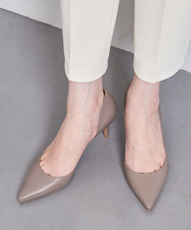 UNITED ARROWS「ポインテッド サイドオープン パンプス」|パンプス|