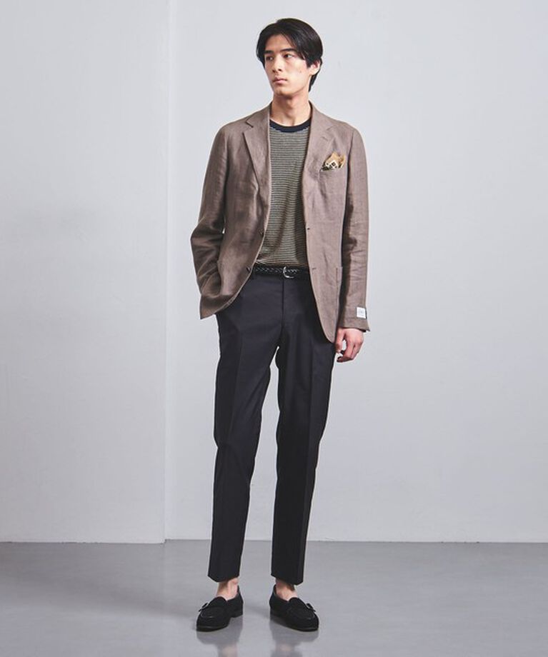 UNITED ARROWS「【別注】＜Anderson‘s＞ ラウンドバックル メッシュベルト」|ベルト|