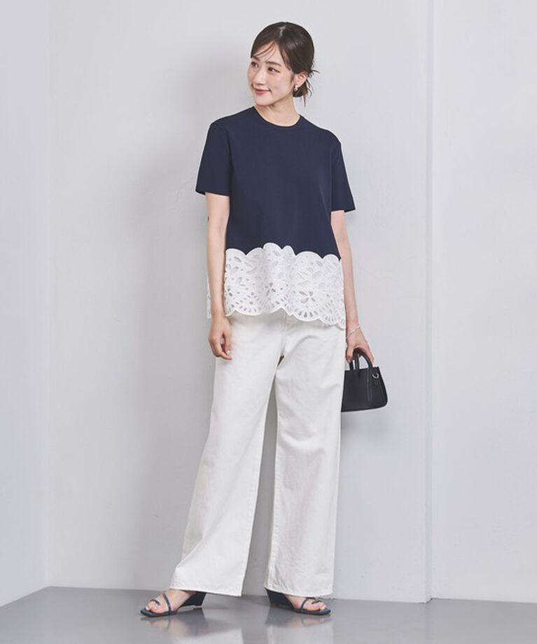 UNITED ARROWS「ルーズシルエット ストレート デニムパンツ」|デニム|