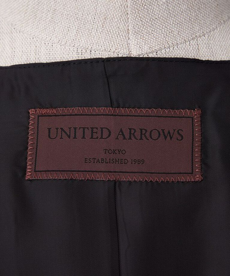 UNITED ARROWS「ハウンドトゥース シングル５B ベスト」|スーツ|