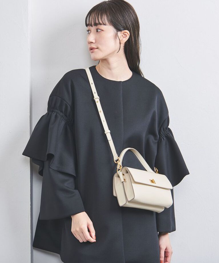 UNITED ARROWS「ダブル フラップ ショルダーバッグ」|ショルダー・メッセンジャー|