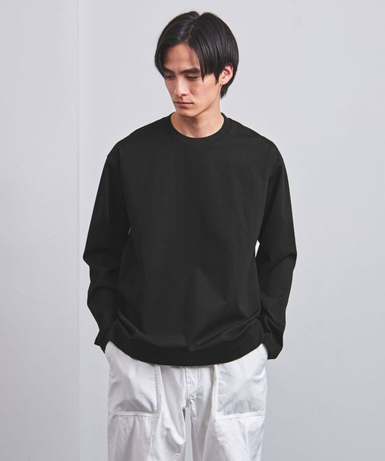 UNITED ARROWS「ポンチ ロングスリーブ Tシャツ デオドラント -抗菌防臭・接触冷感-」|Tシャツ・カットソー|