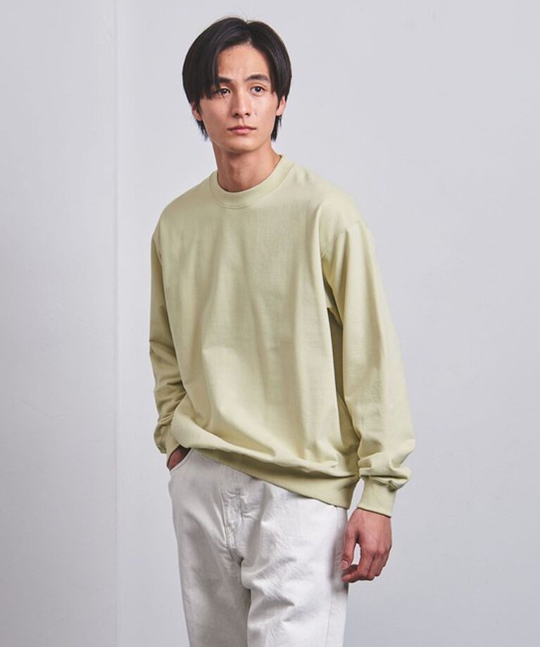 UNITED ARROWS「ピーチスキン クルーネック スウェット」|スウェット・ジャージ|