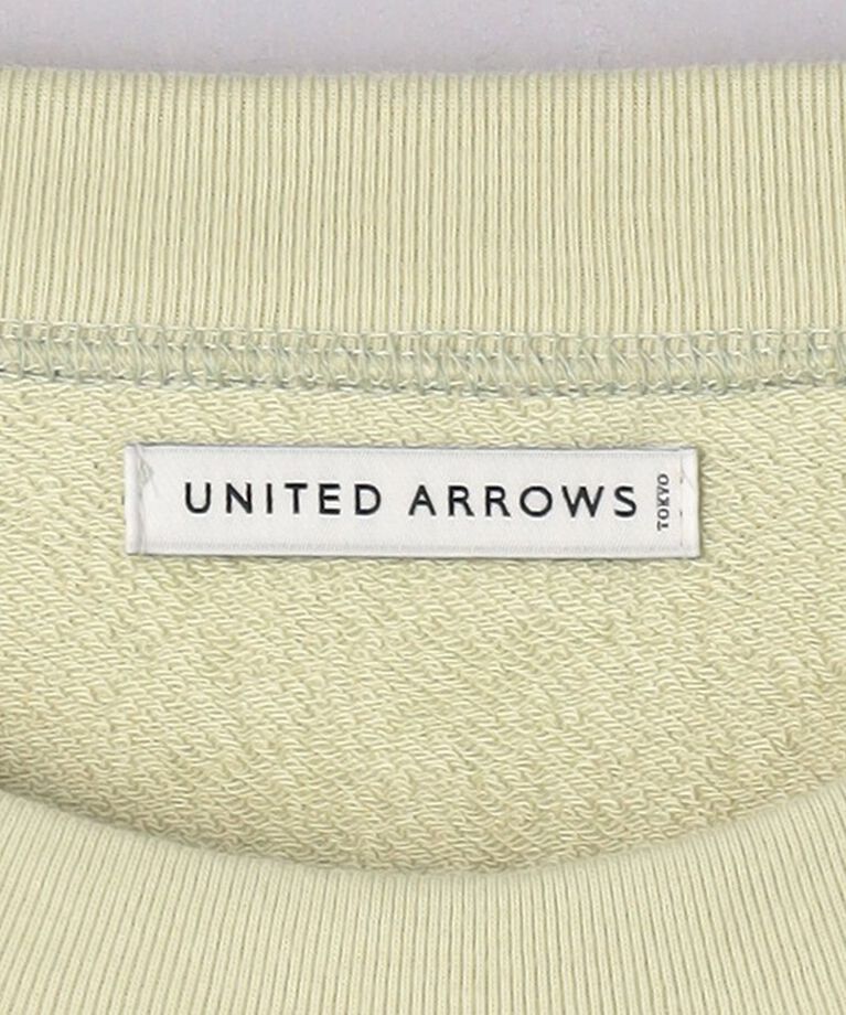UNITED ARROWS「ピーチスキン クルーネック スウェット」|スウェット・ジャージ|