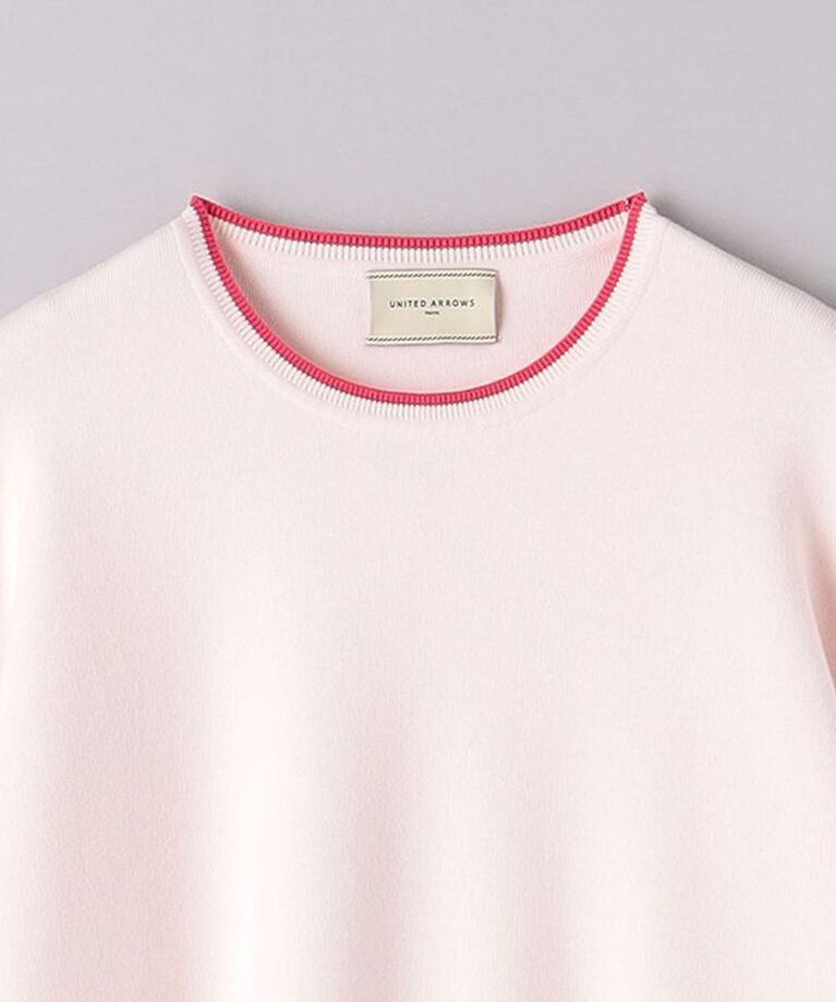 UNITED ARROWS「スムース クルーネックニット」|ニット・セーター|