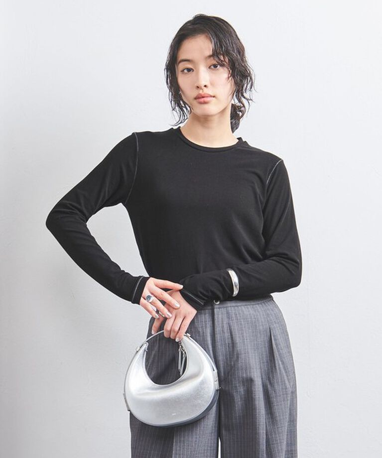 UNITED ARROWS「ベア ジャージー カットソー」|Tシャツ・カットソー|BLACK