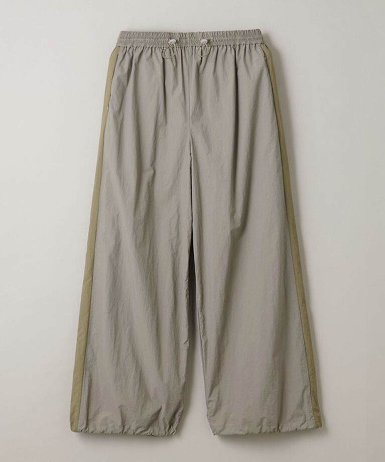 ASTRAET「＜ASTRAET＞ナイロン ワイド トラックパンツ UNISEX」|その他|LT.GRAY