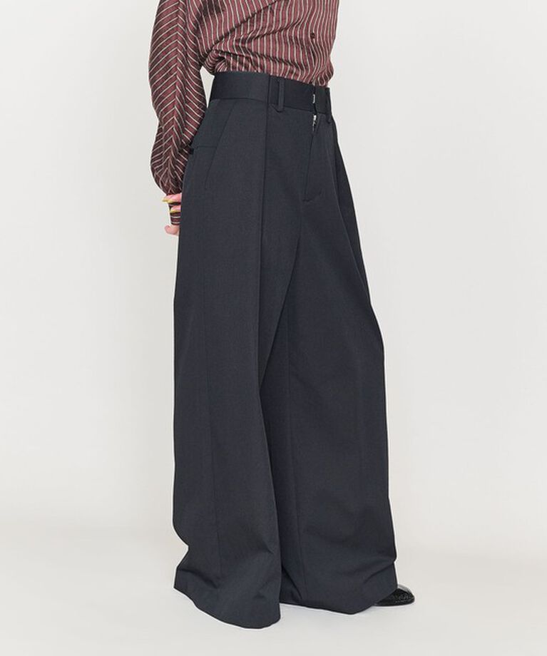 ASTRAET「＜ASTRAET＞タック ワイド フレアパンツ」|その他|