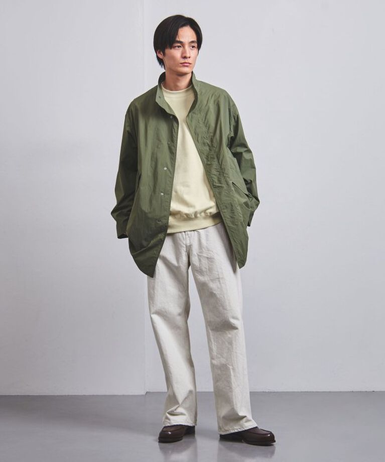 UNITED ARROWS「アイボリー バギー デニムパンツ」|デニム|