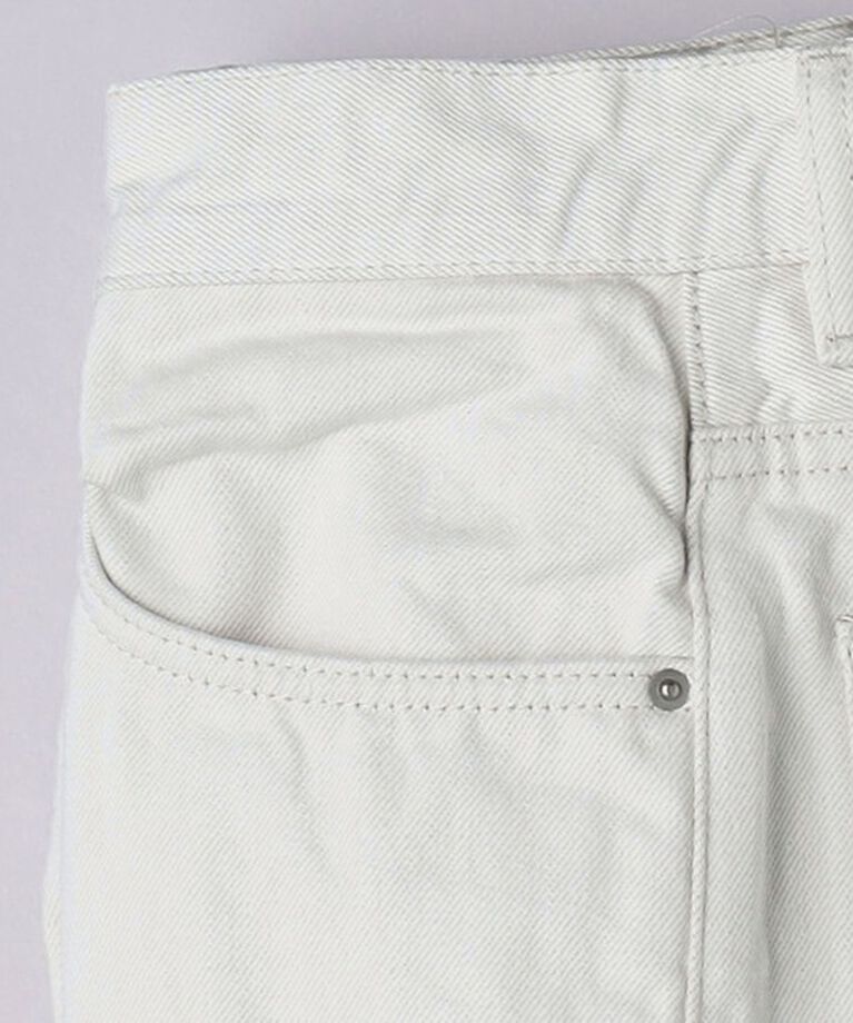 UNITED ARROWS「アイボリー バギー デニムパンツ」|デニム|