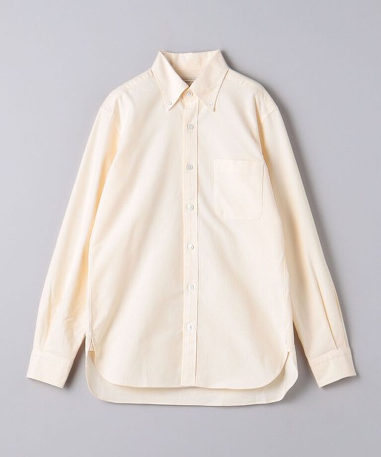 UNITED ARROWS「オーガニックコットン オックスフォード ストライプ ボタンダウン シャツ」|シャツ・ブラウス|