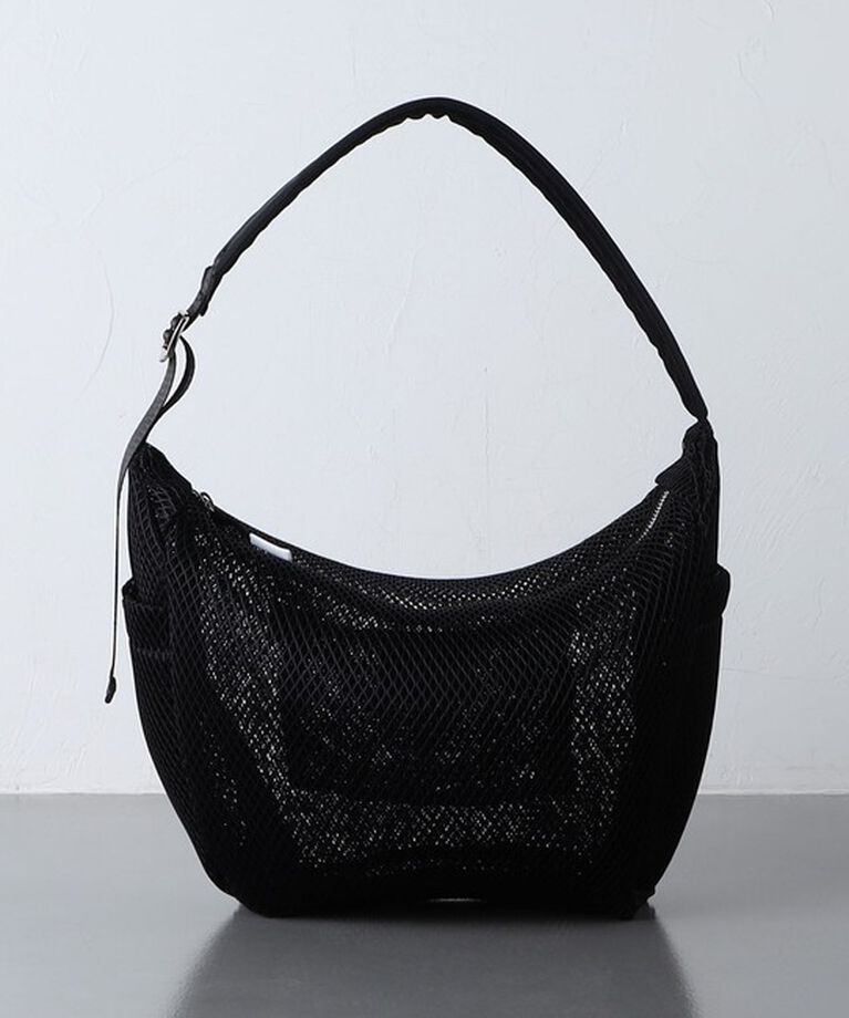 UNITED ARROWS「＜NOMADIS＞CIRCLE MESH ショルダーバッグ」|ショルダー・メッセンジャー|BLACK