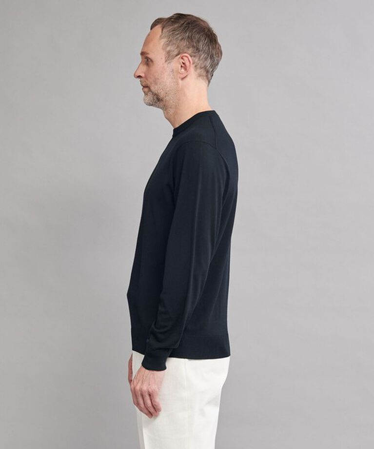 UNITED ARROWS「＜SOVEREIGN＞ハイゲージ クルーネックニット」|ニット・セーター|