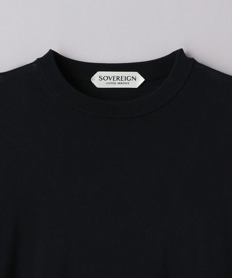 UNITED ARROWS「＜SOVEREIGN＞ハイゲージ クルーネックニット」|ニット・セーター|
