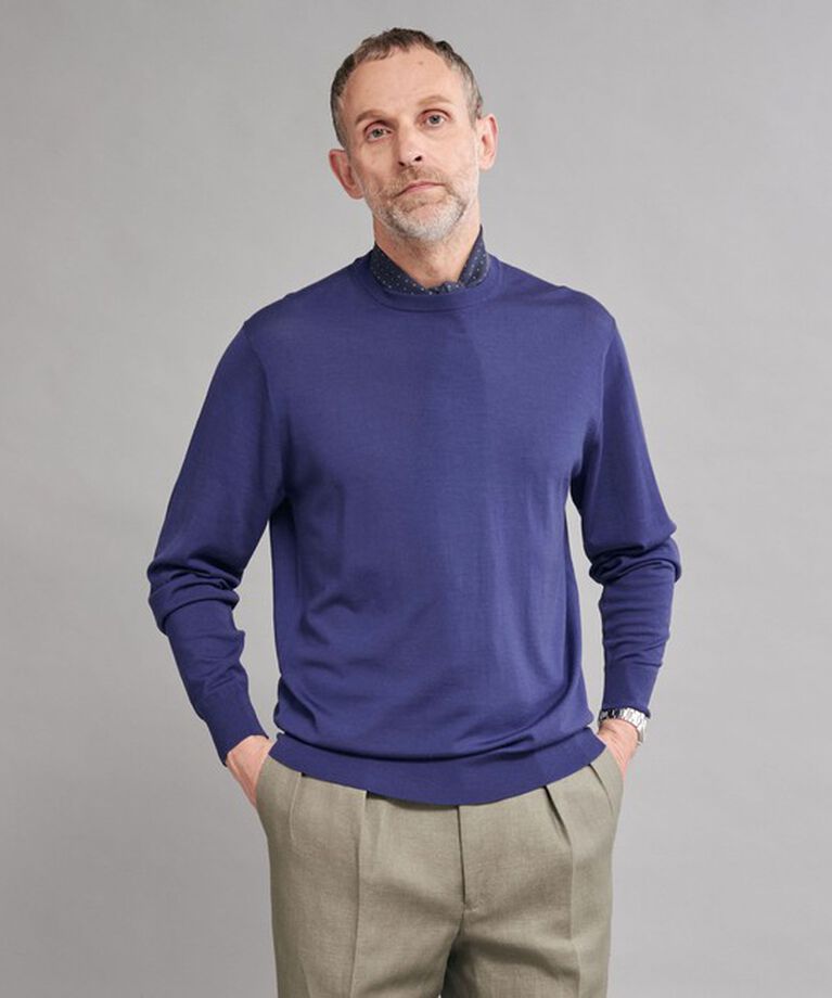 UNITED ARROWS「＜SOVEREIGN＞ハイゲージ クルーネックニット」|ニット・セーター|ROYAL
