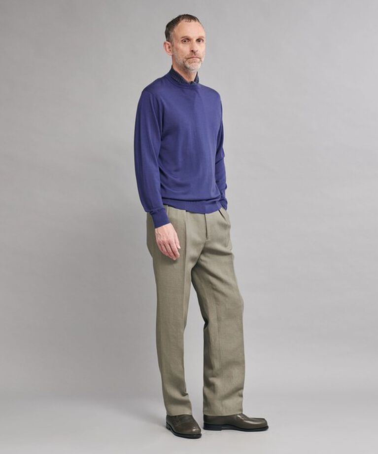 UNITED ARROWS「＜SOVEREIGN＞ハイゲージ クルーネックニット」|ニット・セーター|