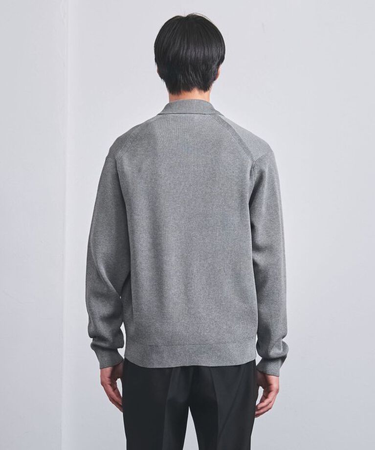 UNITED ARROWS「アゼ ジップアップ ポロカーディガン」|カーディガン|