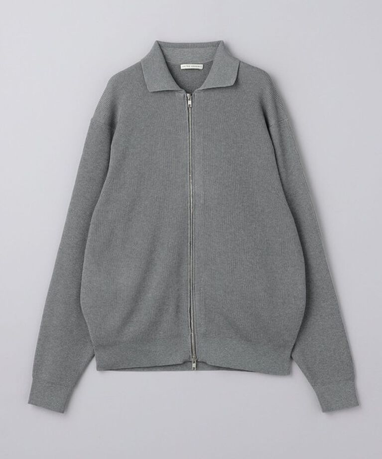 UNITED ARROWS「アゼ ジップアップ ポロカーディガン」|カーディガン|