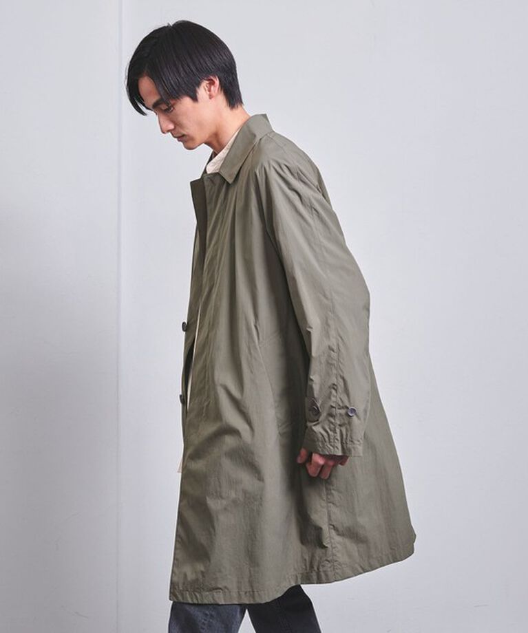 UNITED ARROWS「ナイロン タフタ バルマカーンコート ー撥水ー」|ステンカラーコート|