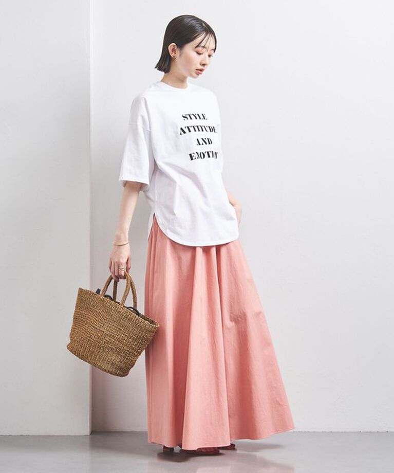 UNITED ARROWS「＜SACRA＞メッセージプリント Tシャツ」|Tシャツ・カットソー|