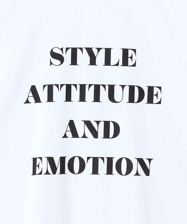UNITED ARROWS「＜SACRA＞メッセージプリント Tシャツ」|Tシャツ・カットソー|