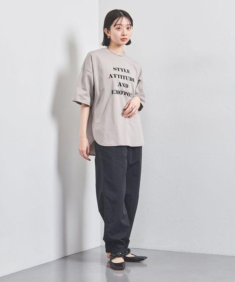 UNITED ARROWS「＜SACRA＞メッセージプリント Tシャツ」|Tシャツ・カットソー|