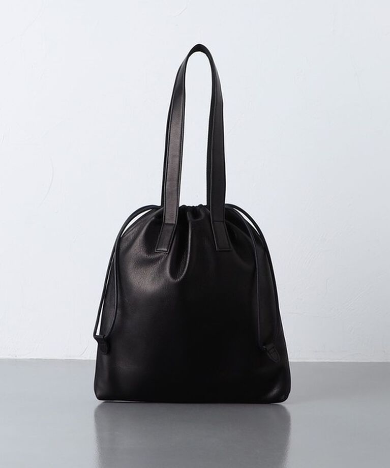 UNITED ARROWS「UNFINISHED LEATHER/巾着&トートバッグ」|その他|BLACK