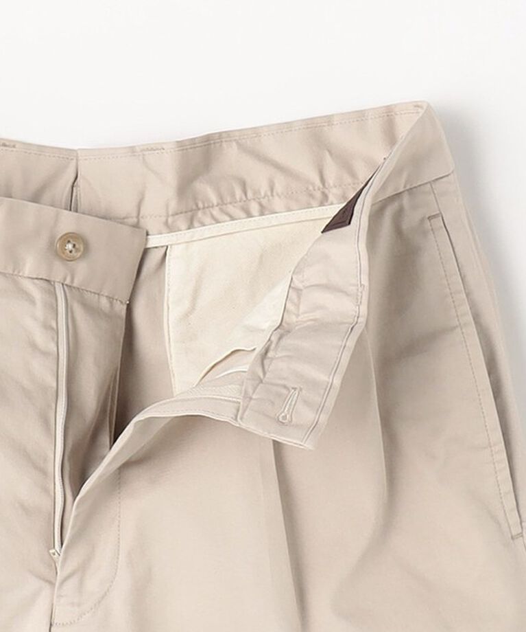UNITED ARROWS「ツイル ベーシック 1プリーツ チノパンツ」|チノ|