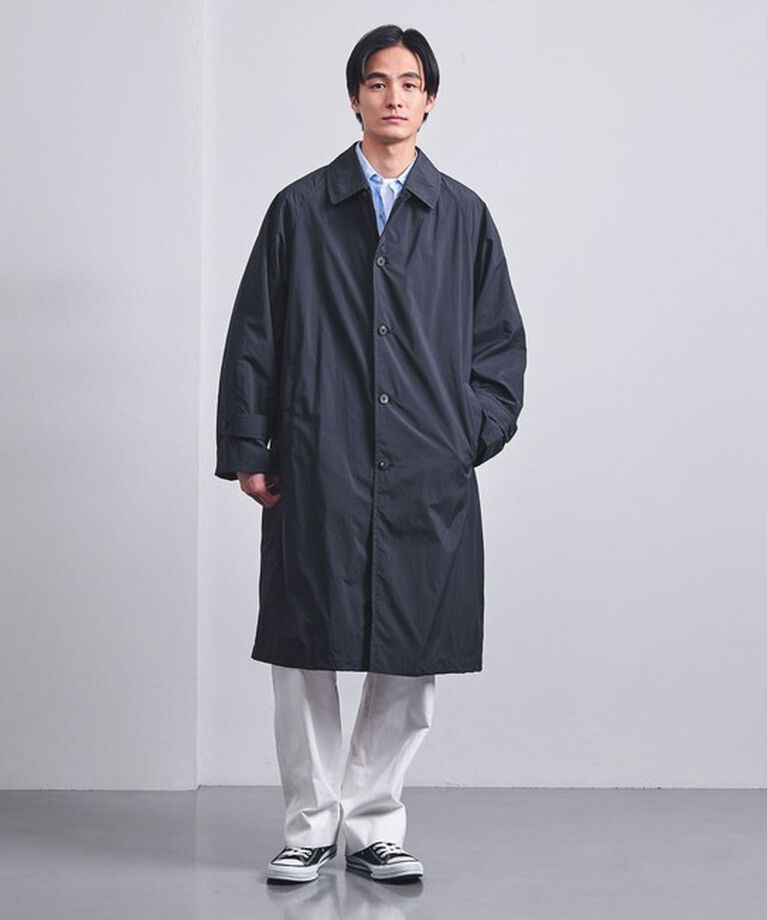 UNITED ARROWS「ウィンドウマック ナイロン タフタ バルカラーコート―撥水―」|ステンカラーコート|
