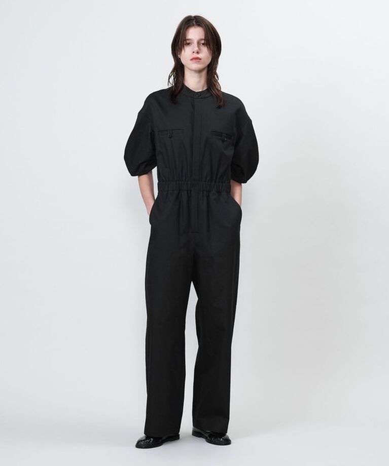 ASTRAET「＜ASTRAET＞ツイル オールインワン」|オールインワン|BLACK