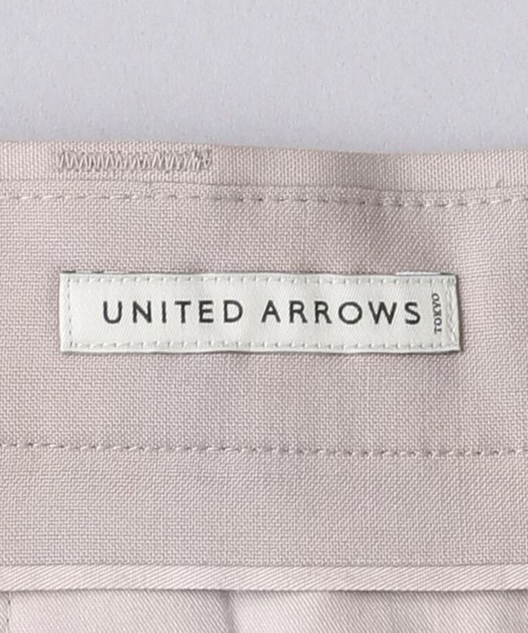 UNITED ARROWS「ウールトロピカル 1プリーツ ミリタリートラウザーズ」|スラックス|