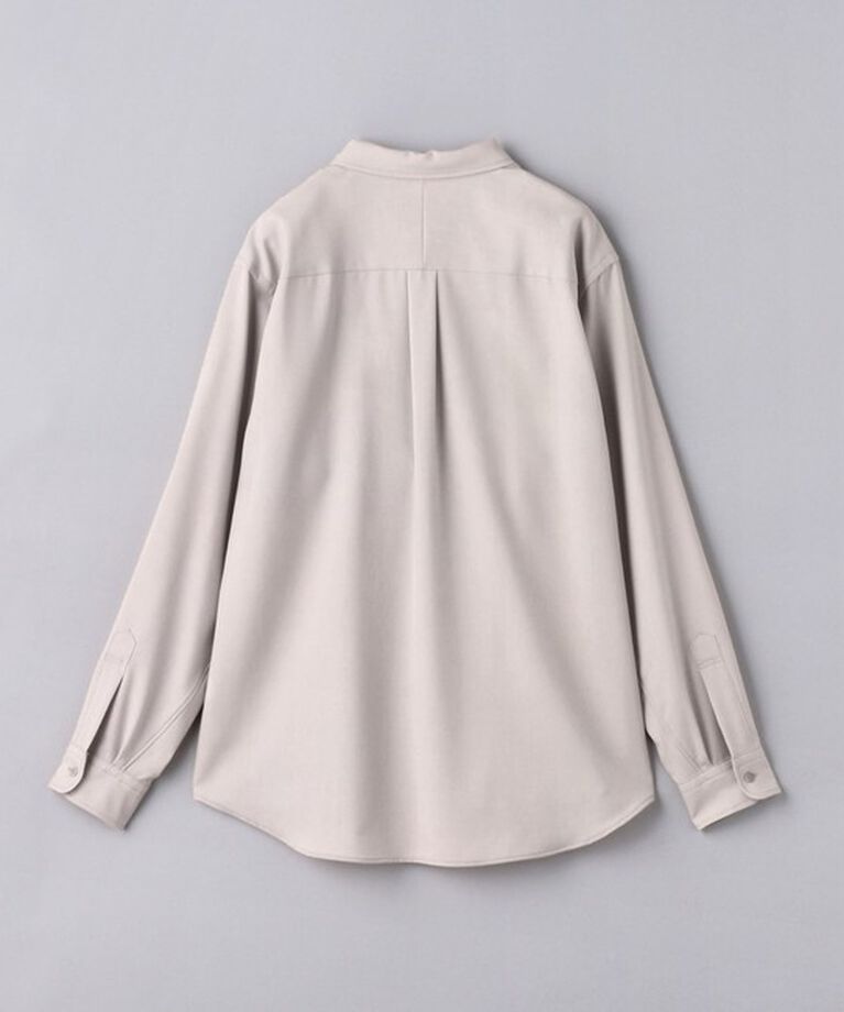 UNITED ARROWS「ウールトロピカル ジップ レギュラーカラー シャツ」|シャツ・ブラウス|
