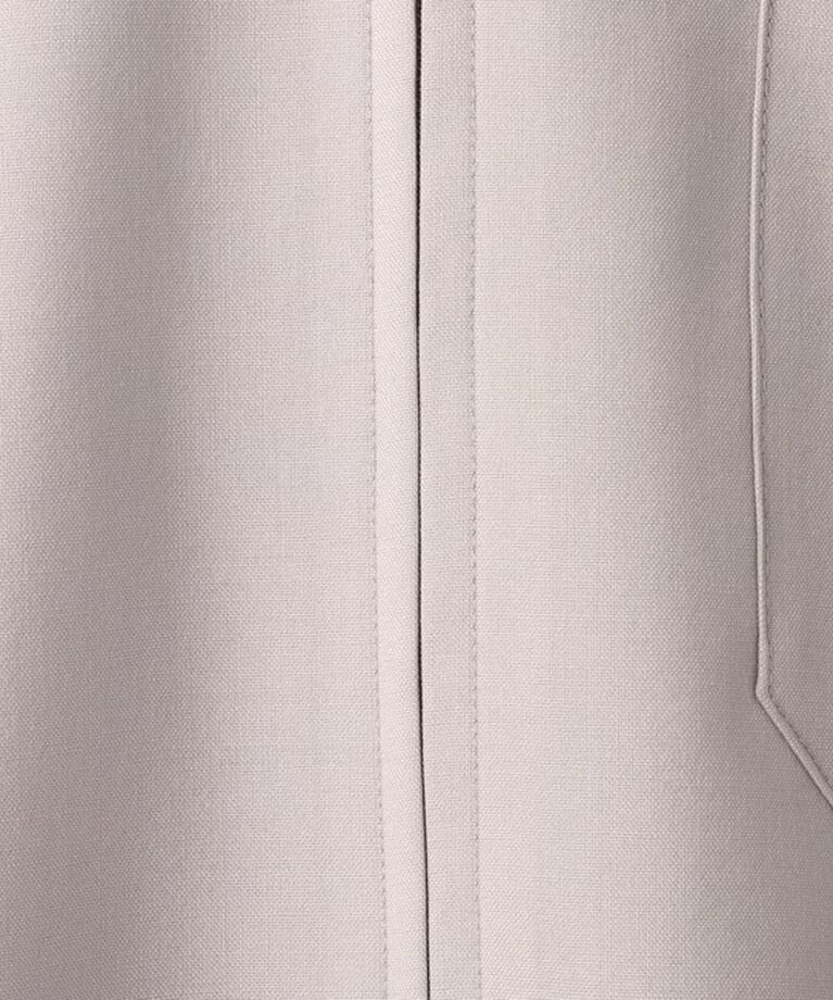 UNITED ARROWS「ウールトロピカル ジップ レギュラーカラー シャツ」|シャツ・ブラウス|