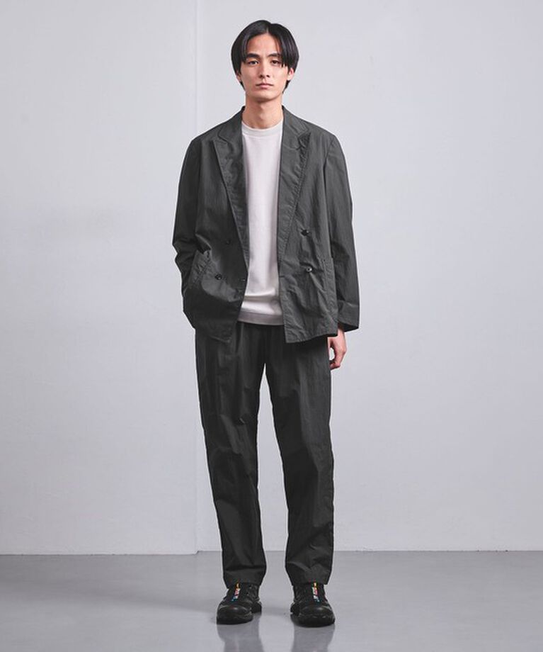 UNITED ARROWS「ダントツ撥水 オーディナリー ナイロン ４ボタン ダブル ジャケット」|テーラードジャケット|