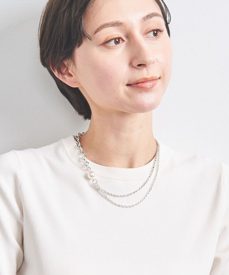 UNITED ARROWS「【別注】＜PHILIPPE AUDIBERT＞JISS CHN&F/PL ネックレス」|ネックレス|