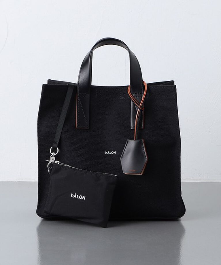 UNITED ARROWS「＜hALON＞ HOLIDAY MINI-TOTE/ミニ トートバッグ」|トートバッグ|BLACK