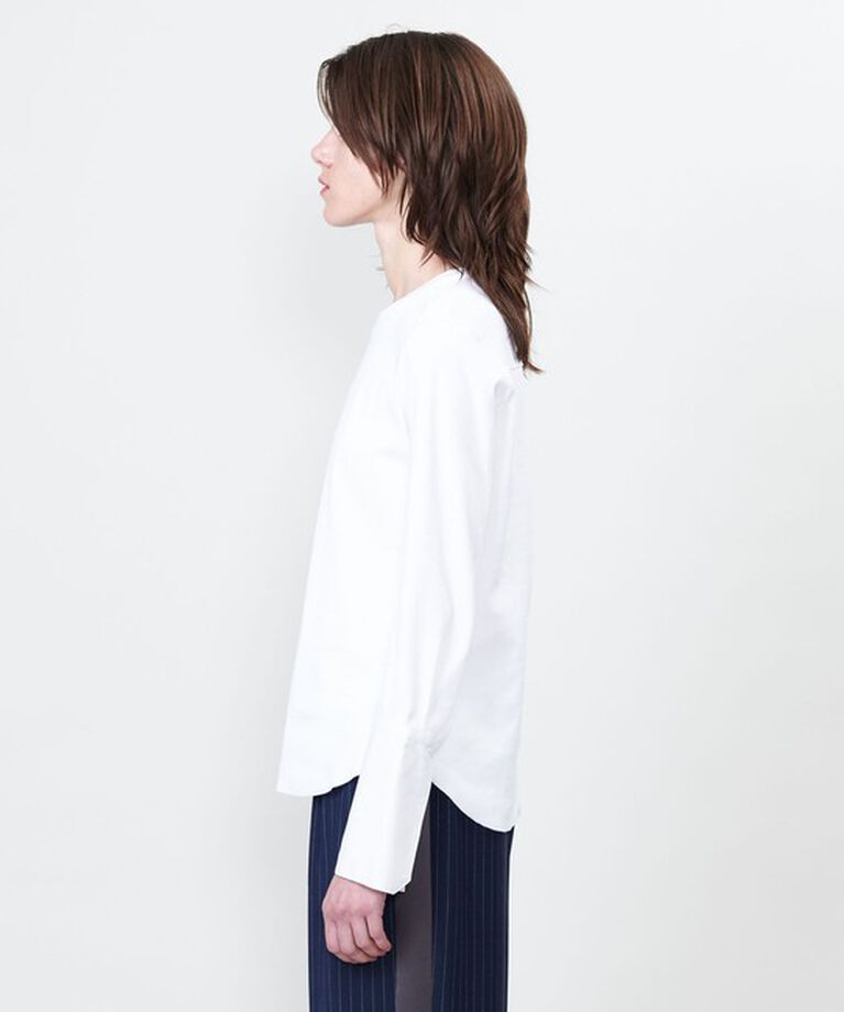 ASTRAET「＜ASTRAET＞リブ コンビ クルーネックカットソー」|Tシャツ・カットソー|