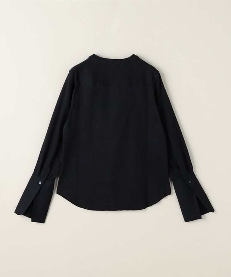 ASTRAET「＜ASTRAET＞リブ コンビ クルーネックカットソー」|Tシャツ・カットソー|